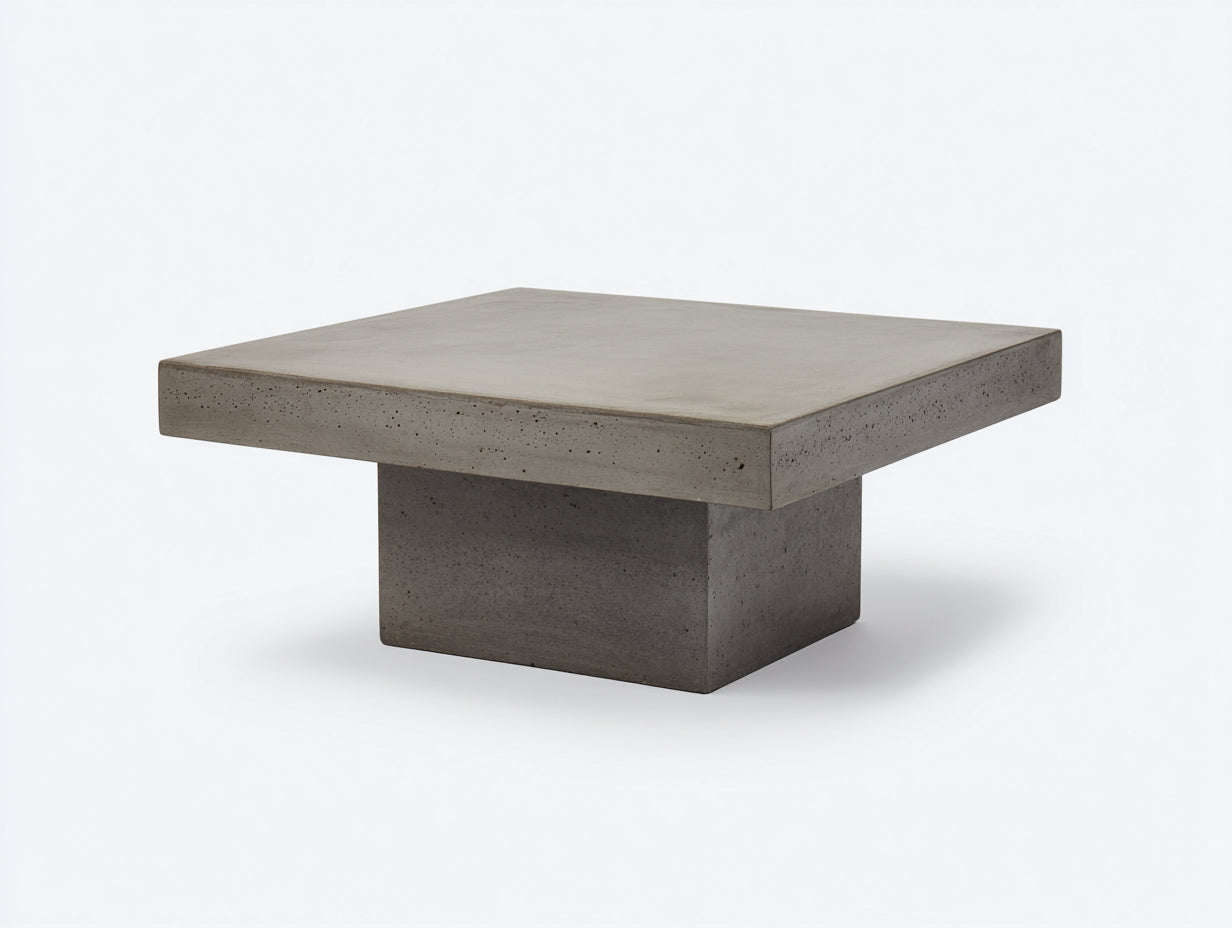 Couchtisch 80×80×40 cm - Dunkelgrau
