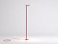 Schreibtischlampe 155×44×155 cm - Rot - minimalistische LED-Stehleuchtenform